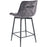 Tabouret de bar 55132GA - VAL THORENS Gris Anthracite - Lot de 4