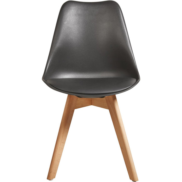 Chaise 16234NO - Norvège Noir - Lot de 1