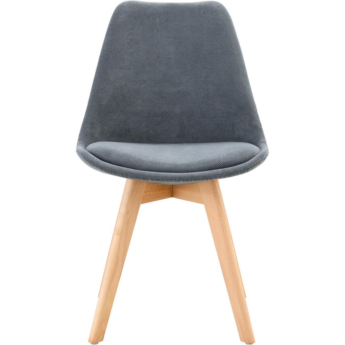 Chaise 16243GR - Norvège Gris - Lot de 4