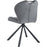 Chaise 16238GA - Brandon Gris Anthracite - Lot de 4