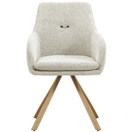 Chaise 25708LI - Monique Beige clair - Lot de 2