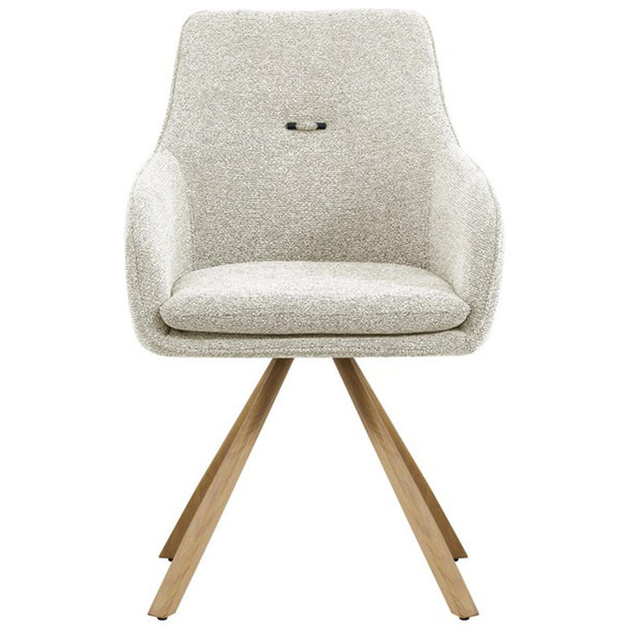 Chaise 25708LI - Monique Beige clair - Lot de 2