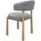 Chaise 46711GR - Sandra Gris - Lot de 2