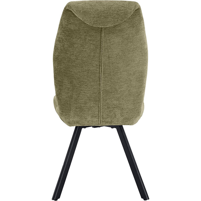 Chaise 52963KA - Samantha Vert Kaki - Lot de 2