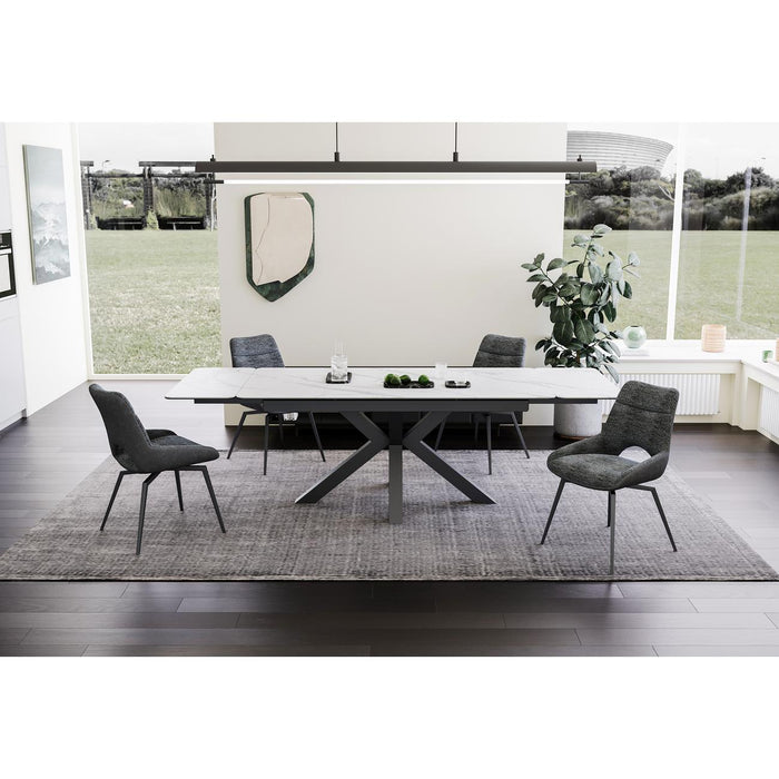 Table de repas 58503BL - MIA Blanc - Lot de 1