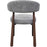 Chaise 46710GR - Sandra Gris - Lot de 2