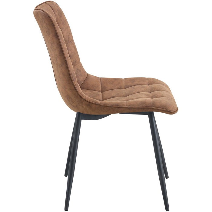 Chaise 15656CO - Nadia Marron - Lot de 4