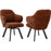 Bridge 52965TC - Pacha Terracotta - Lot de 2