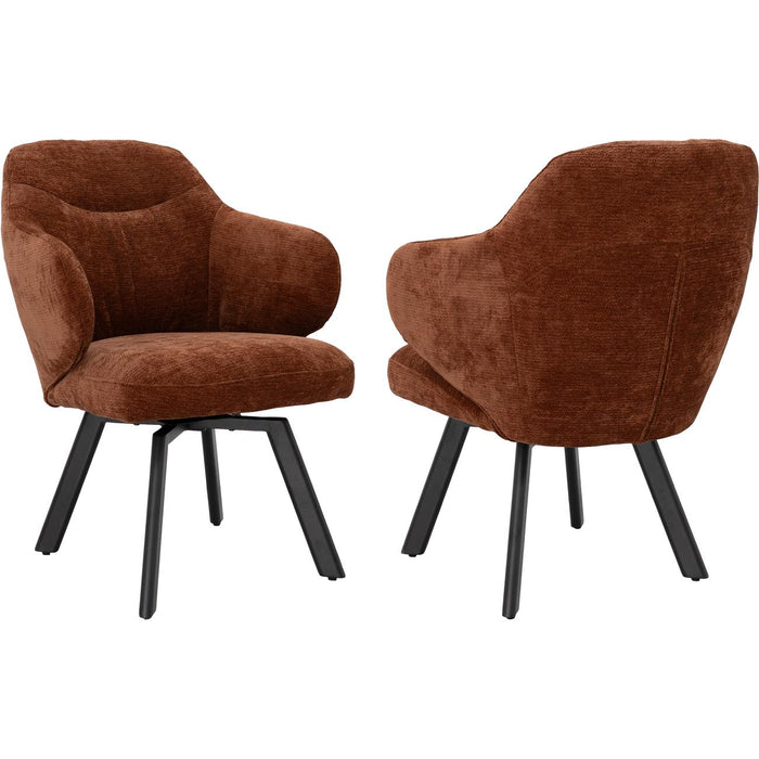 Bridge 52965TC - Pacha Terracotta - Lot de 2