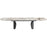 Table de repas 52931BT - Liora Blanc & Taupe - Lot de 1
