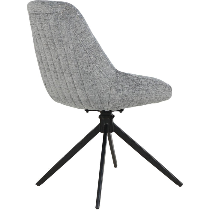 Chaise 23313GR - Théa Gris - Lot de 2