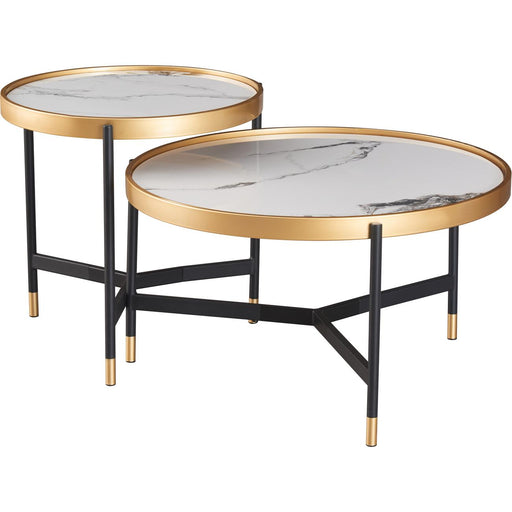 Table basse 34232BL - Säo Paulo Blanc - Lot de 1