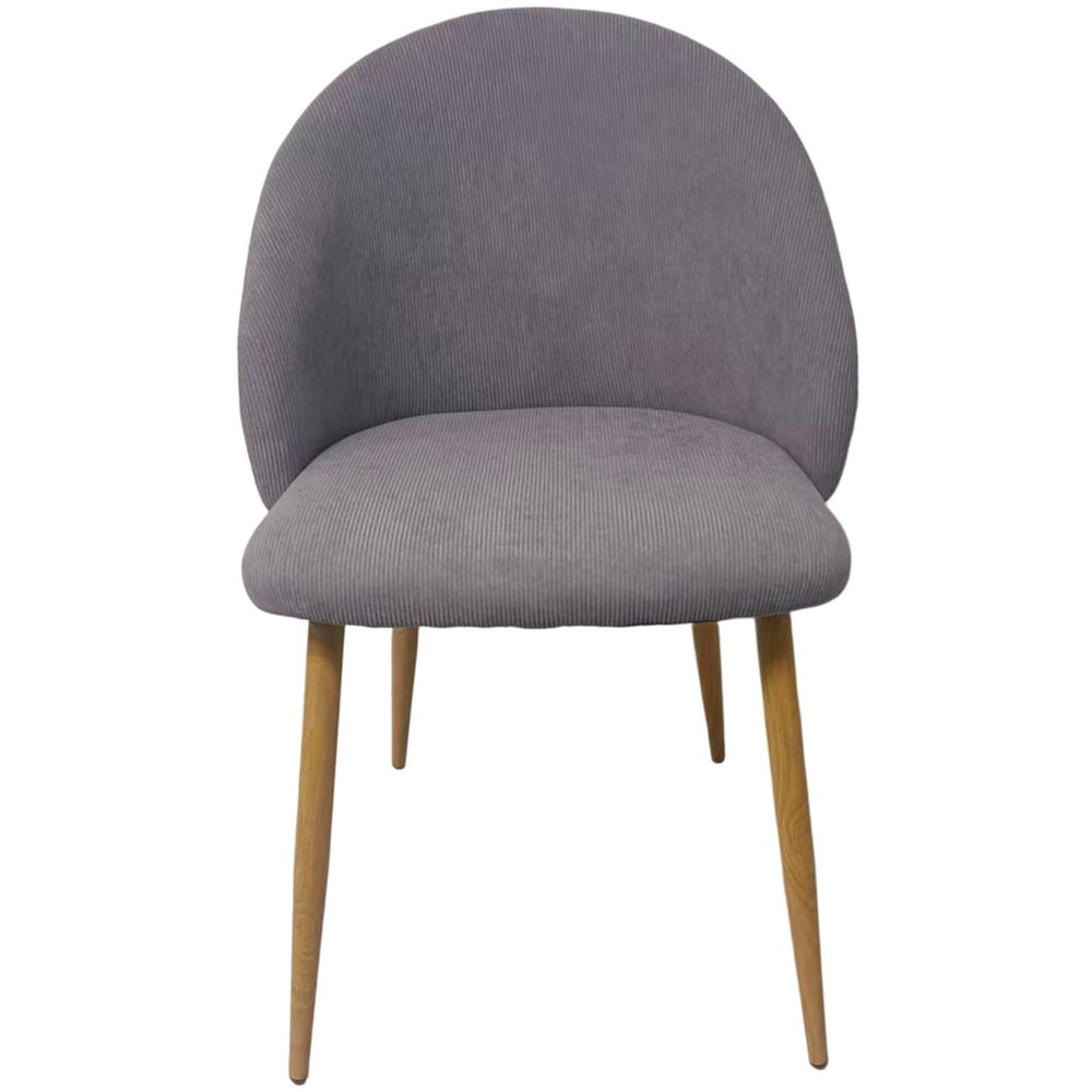 Chaise 15663GR - Audrey Gris - Lot de 4
