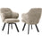 Bridge 52965TA - Pacha Taupe - Lot de 2
