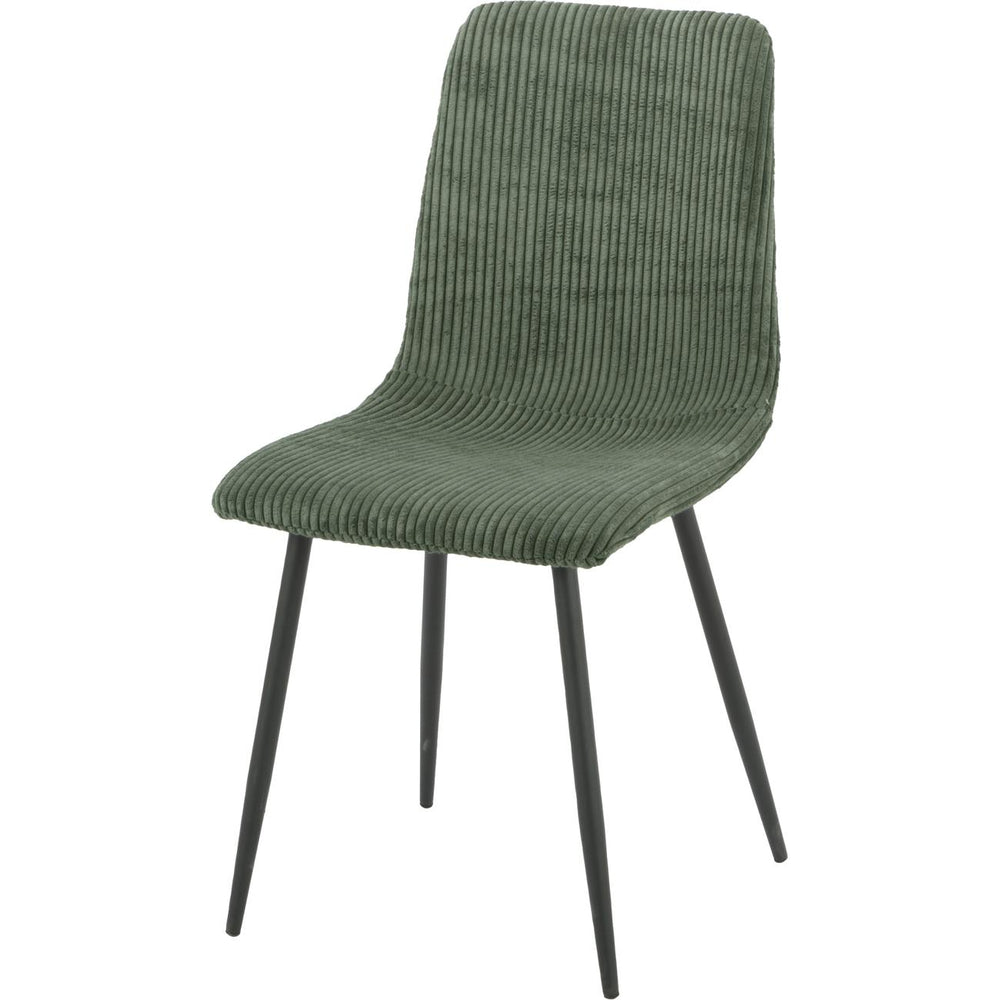 Chaise 15654KA - Bobby Vert Kaki - Lot de 4