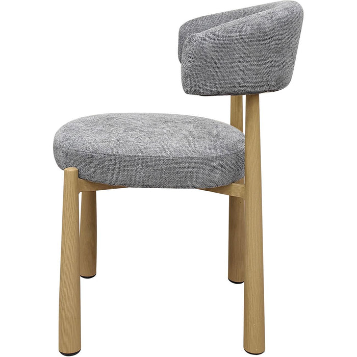 Chaise 46711GR - Sandra Gris - Lot de 2