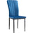 Chaise 59100BU - PONY Bleu - Lot de 4