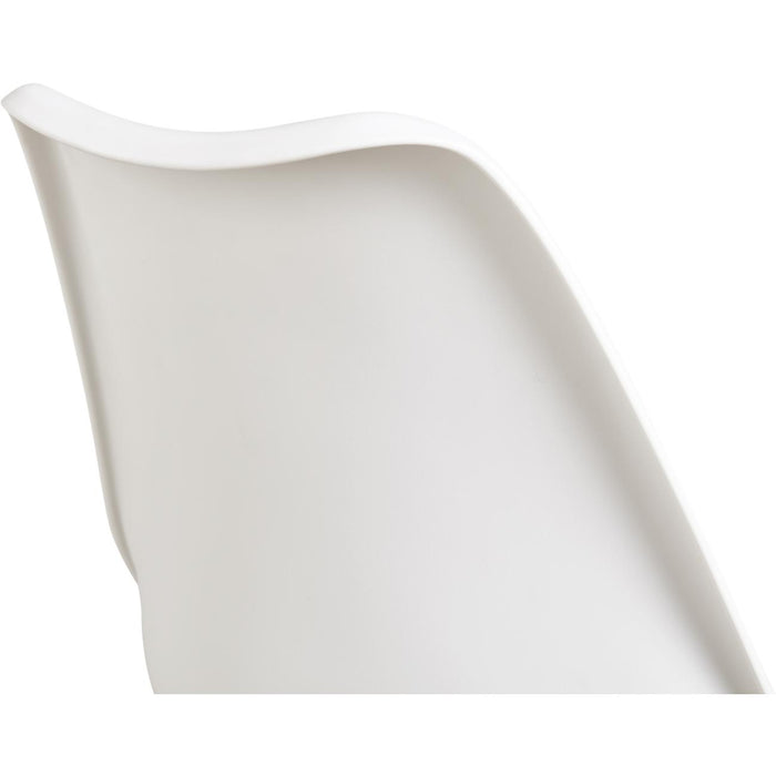 Chaise 16234BL - Norvège Blanc - Lot de 1