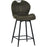 Tabouret de bar 16232KA - Burton Vert Kaki - Lot de 2