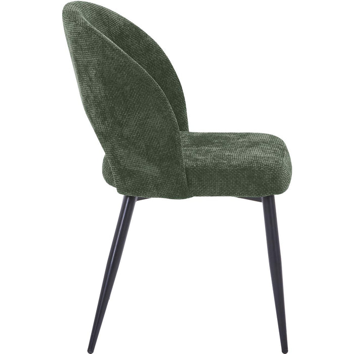 Chaise 11516KA - EMMA Vert Kaki - Lot de 4