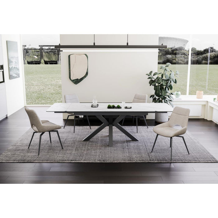 Table de repas 58503BL - MIA Blanc - Lot de 1