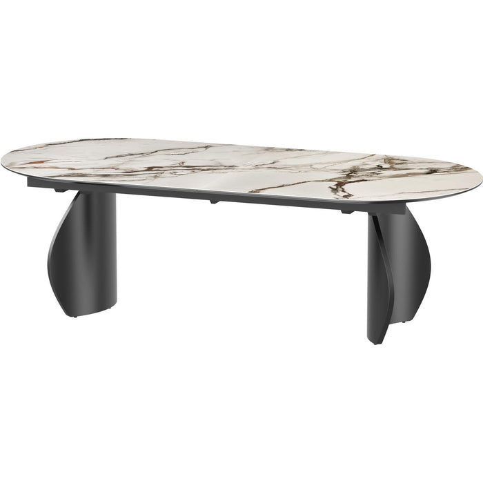 Table de repas 52931BT - Liora Blanc & Taupe - Lot de 1