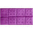 Tete de lit 26129VI - SONIA Violet - Lot de 1