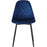 Chaise 39400BU - HONFLEUR Bleu - Lot de 6