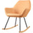 Rocking chair 47134OR - NORTON Orange - Lot de 1