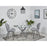Chaise 58211GR - PRADO Gris - Lot de 2