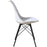 Chaise 39402BL - NEWMAN Blanc - Lot de 4